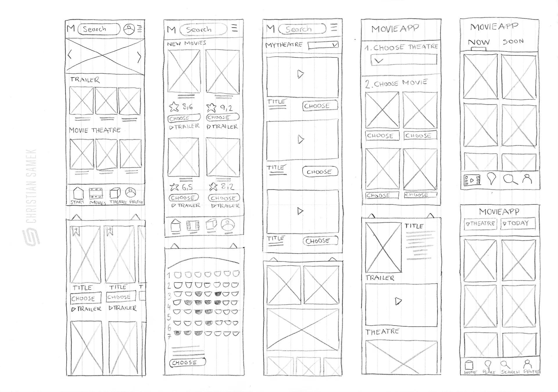 Paper Wireframes