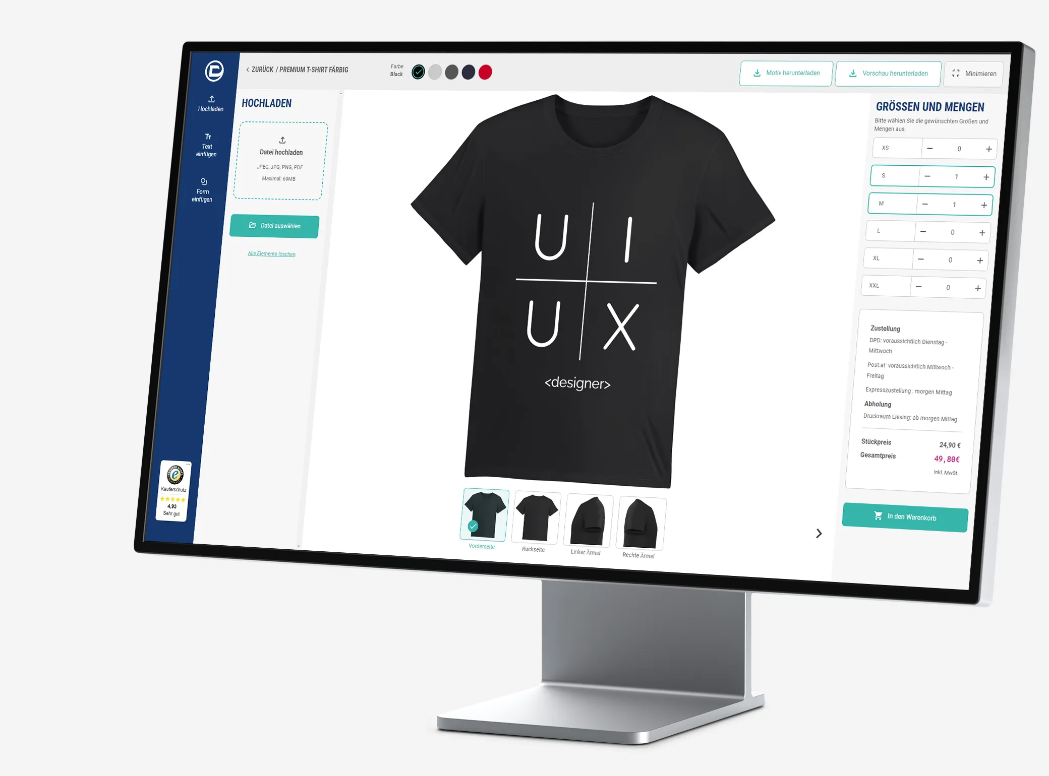 Web-to-Print Design-Tool